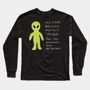 Bob the alien Long Sleeve T-Shirt